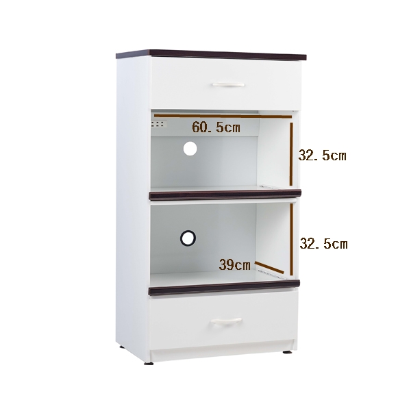 塑鋼兩拖兩抽電器櫃 (040)